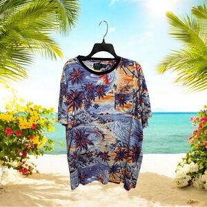 Polo Ralph Lauren size xxl Hawaiian tropical tee shirt